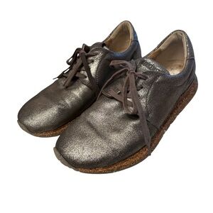 Birkenstock Wrigley metallic gray Sneakers